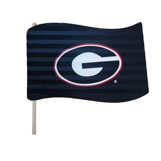 Metal Garden Flag Stake | Georgia