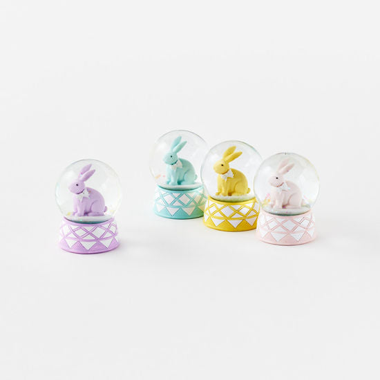 Bunny Water Globe (Assorted Colors)