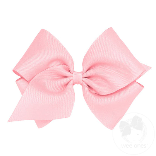 Classic | Light Pink Grosgrain Bow