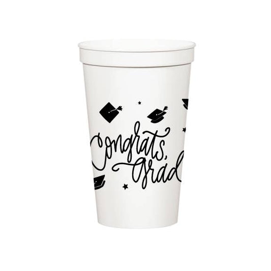 Congrats, Grad! | White Stadium Cups