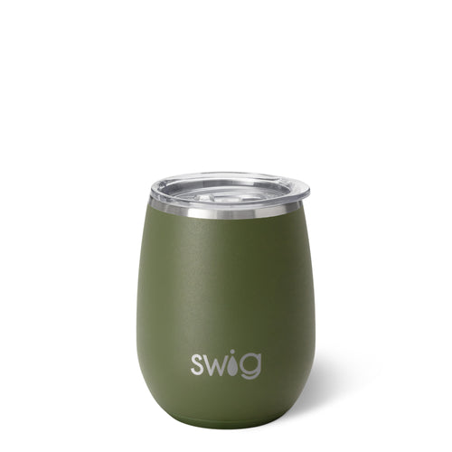 14oz Stemless Wine Cup | Olive