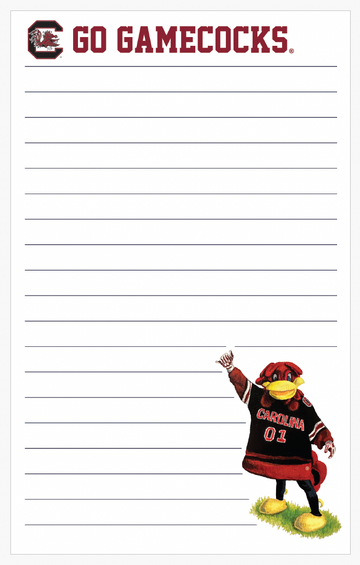 Notepad | South Carolina Mascot
