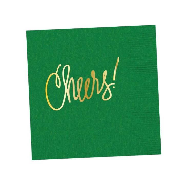 Cocktail Napkins | Cheers! (Assorted)