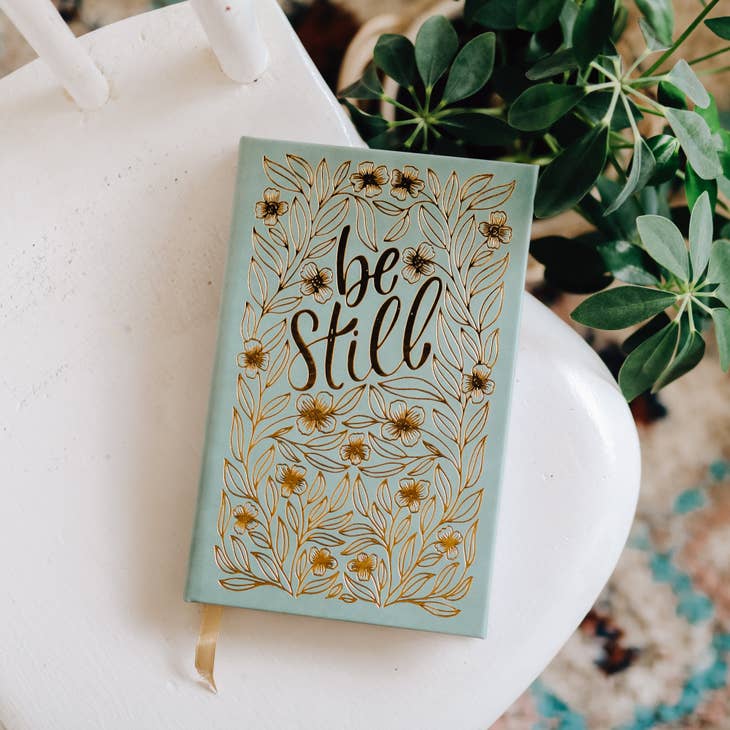 Be Still Journal - Gold Foil