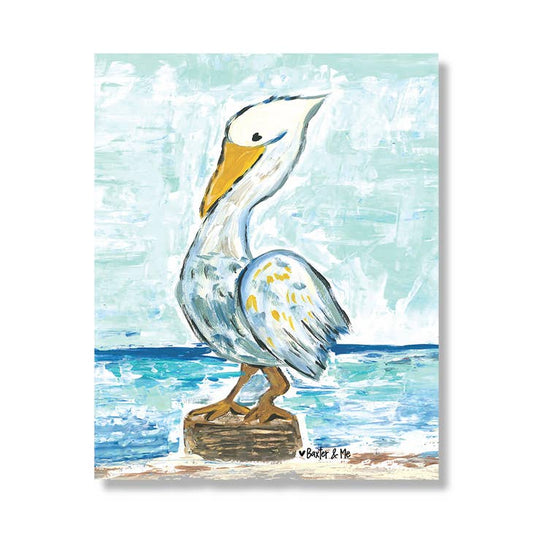 Wrapped Canvas | Pelican