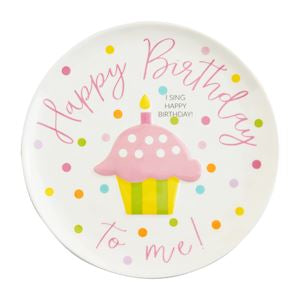 Birthday Girl Singing Plate