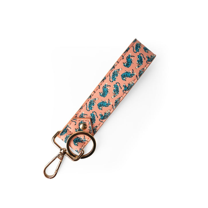 Peek-A-Boo Wrislet Keychain - Tigers