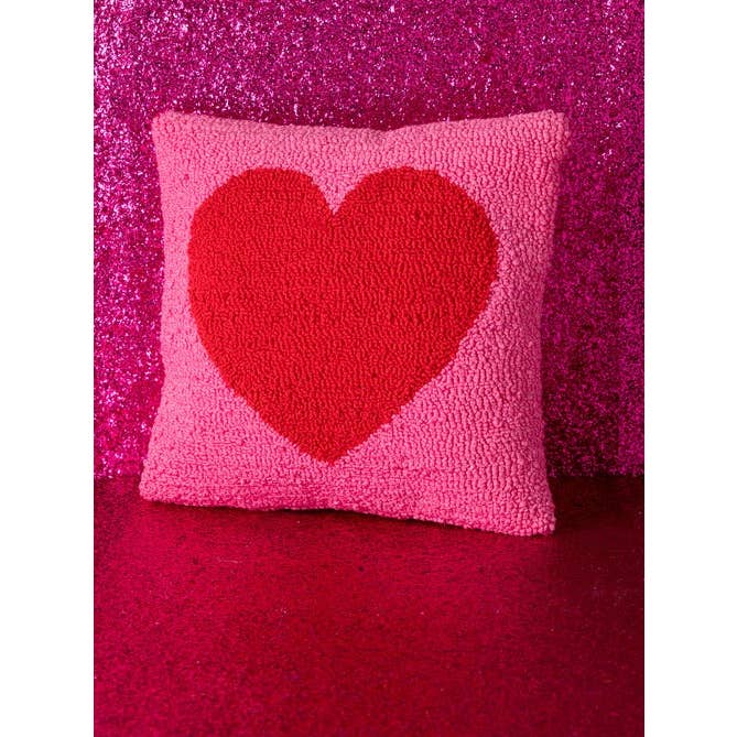 Heart Pillow - Pink