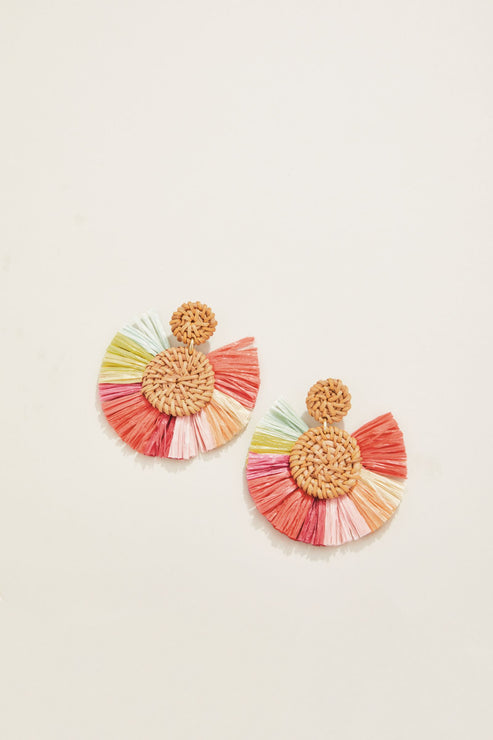 Callawassie Earrings - Warm Multi