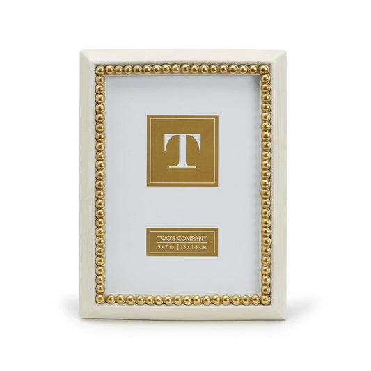 Gold Bead Photo Frame - 5x7