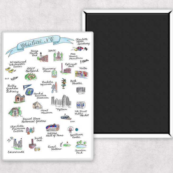Charlotte, NC Magnet
