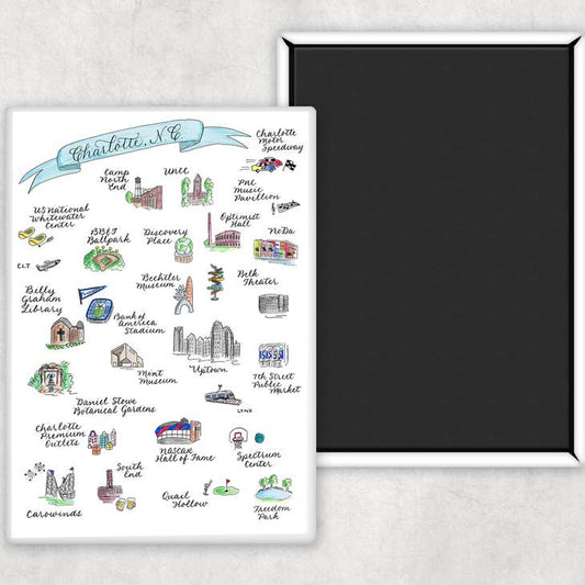 Charlotte, NC Magnet