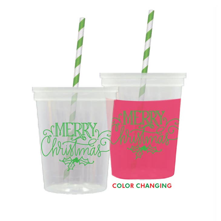 Merry Christmas! | Color Changing Cups