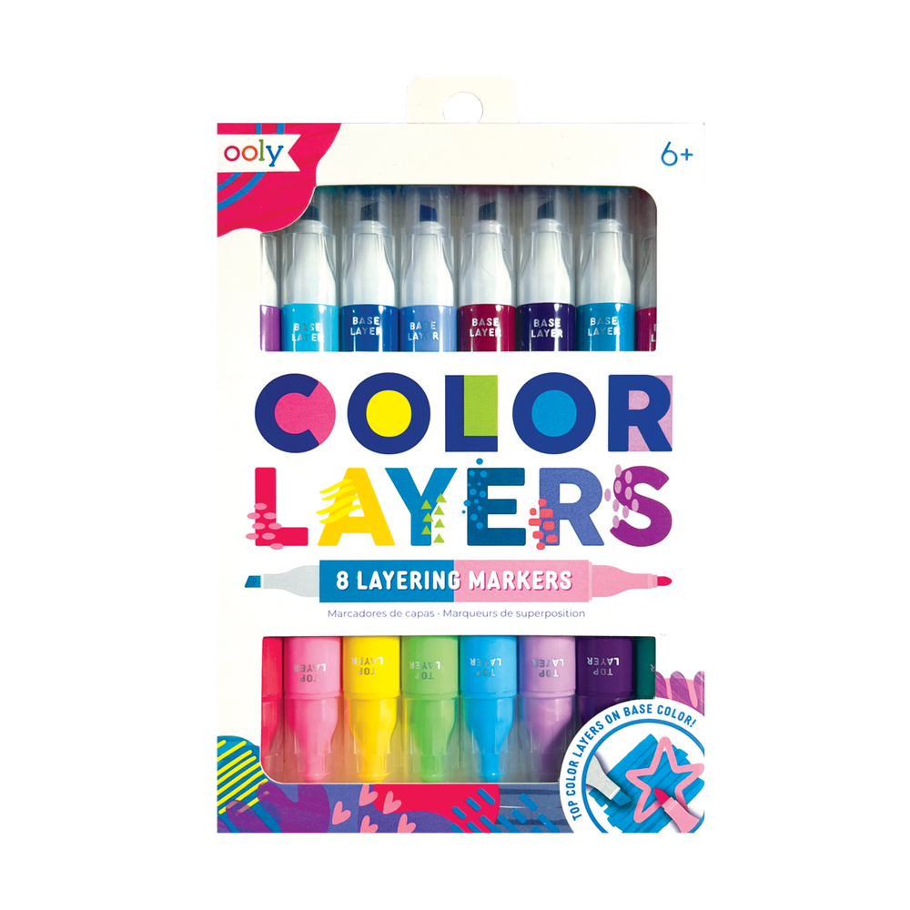 Color Layers Double-Ended Layering Markers