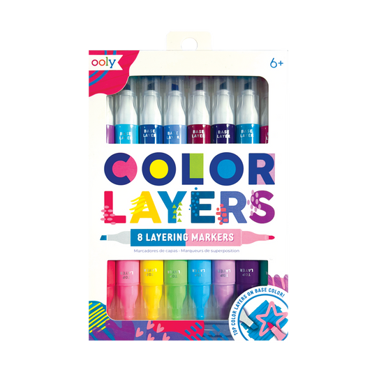 Color Layers Double-Ended Layering Markers