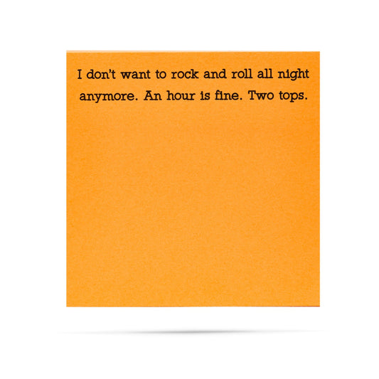 Sticky Notes - Rock & Roll