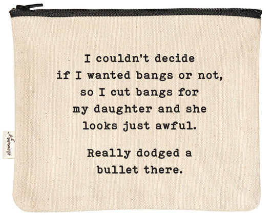 Zipper Pouch - Bangs