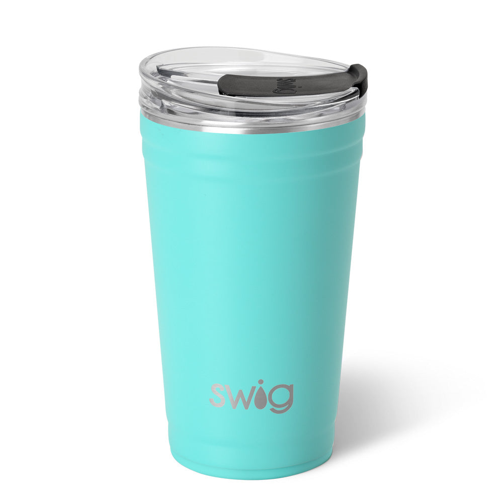 24oz Party Cup | Aqua