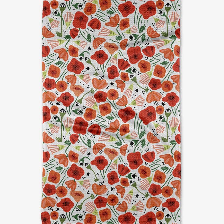 Tea Towel - Poppy Power