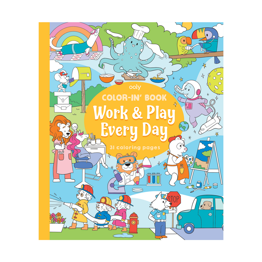 Color-in' Book | Work & Play