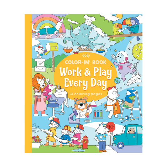 Color-in' Book | Work & Play