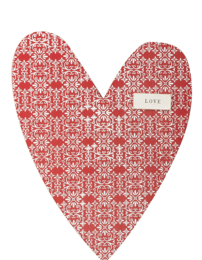 Topper | Love Red Heart