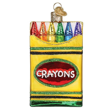 Box Of Crayons Ornament