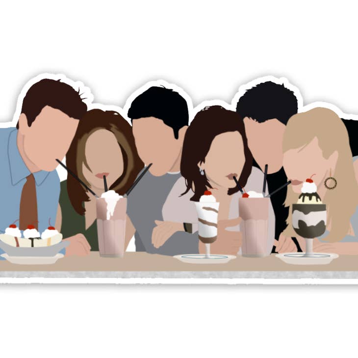 Friends Cast Sticker