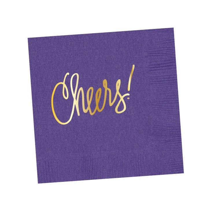 Cocktail Napkins | Cheers! (Assorted)