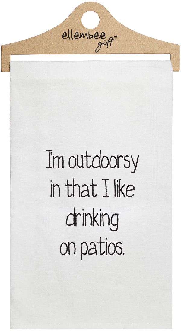 Kitchen Tea Towel - Outdoorsy