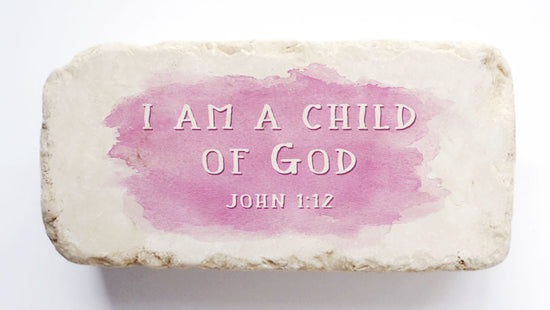 Half Stone - John 1:12 - Pink