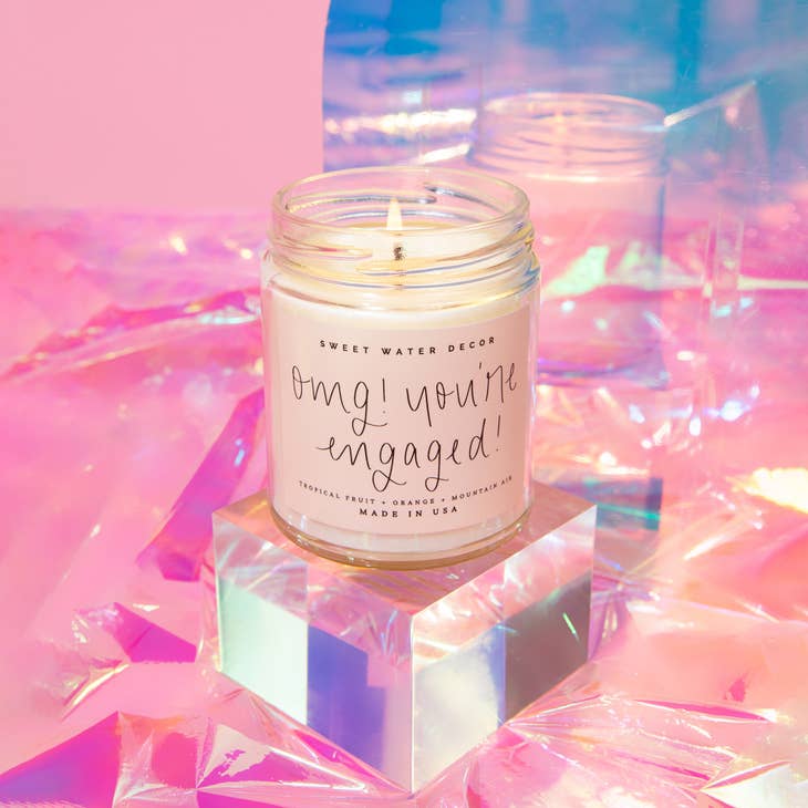 Omg! You're Engaged! 9 oz Soy Candle