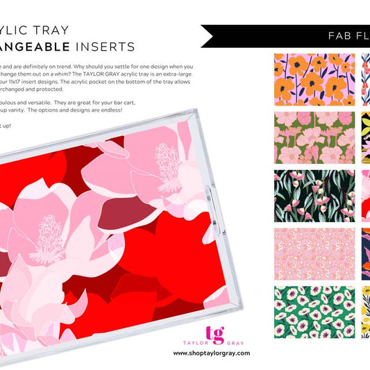 Acrylic Tray Inserts | Fab Floral