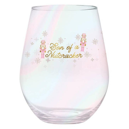 Stemless Wine Glass - Son of A Nutcracker