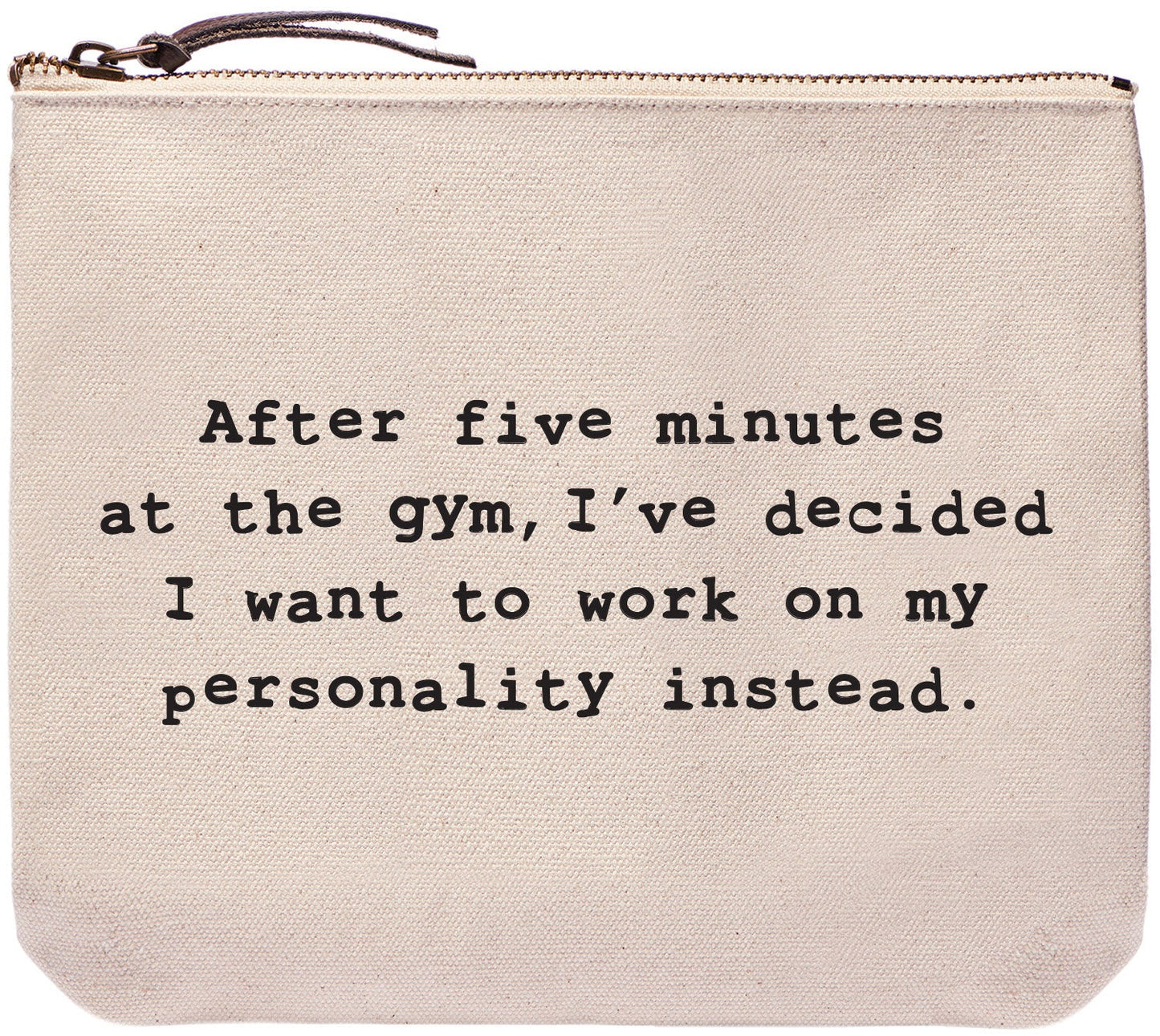 Zipper Pouch - Five Minutes