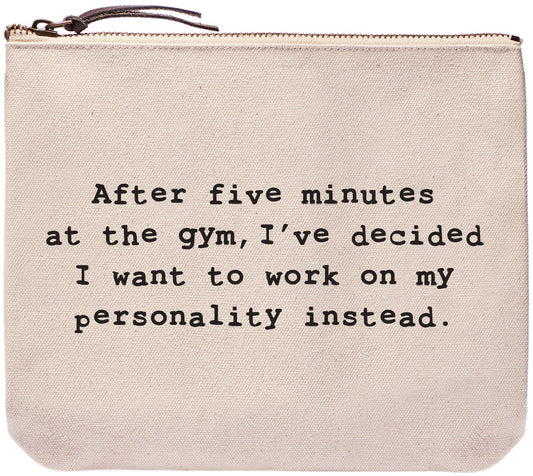 Zipper Pouch - Five Minutes