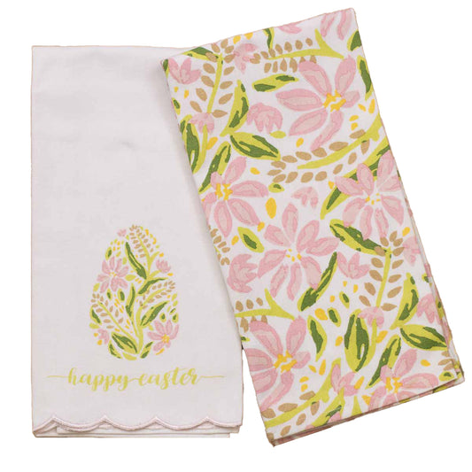 Sweet Pea Hand Towels (Set of 2)