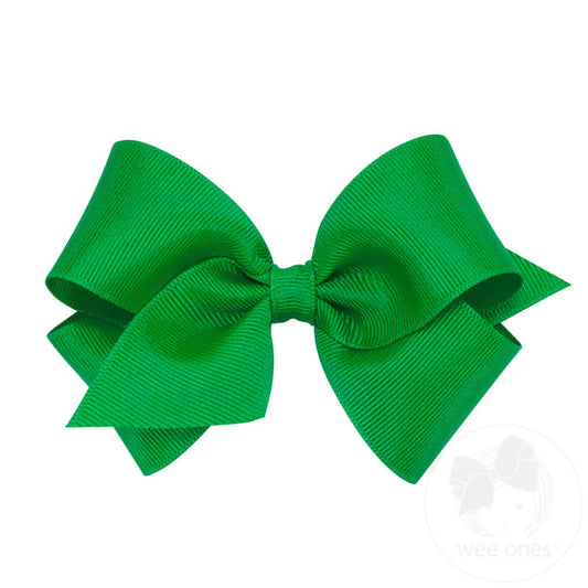 Classic | Green Grosgrain Bow