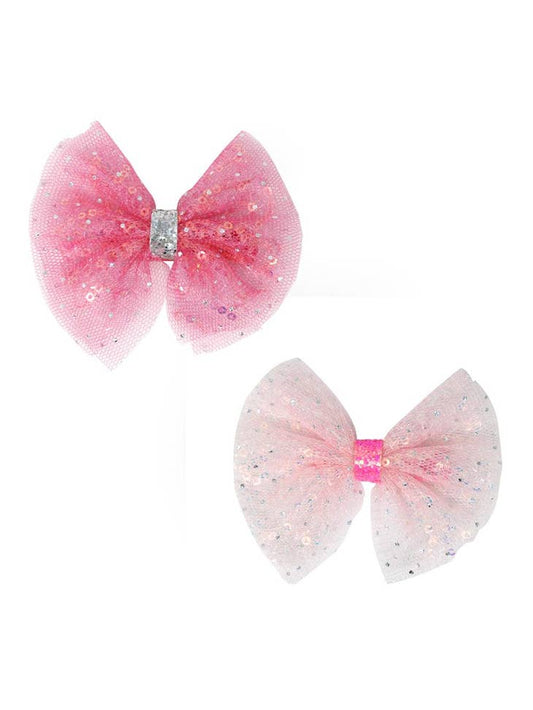 Moonlight Ballet Bow Hair Clip