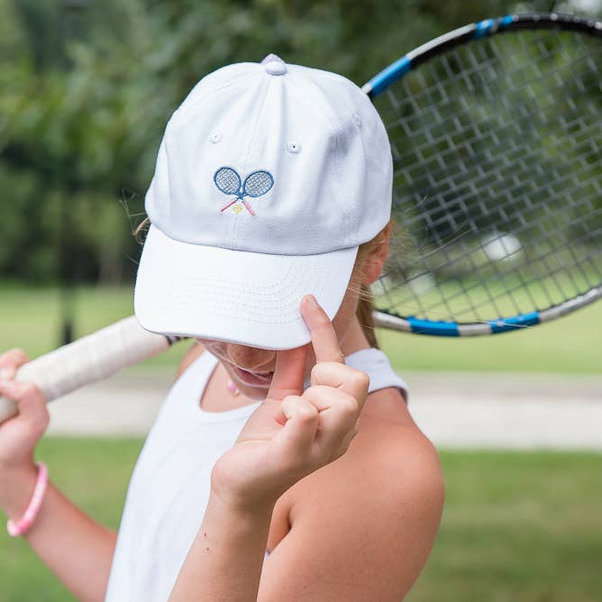 Tennis Bow Baseball Hat (Girls)