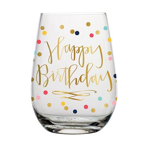 Wine Glass - Happy Bday