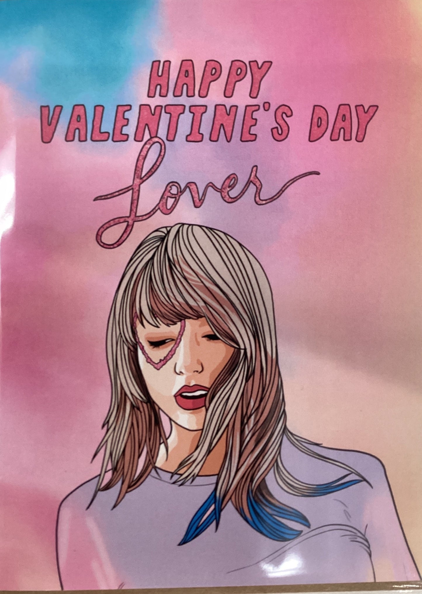 Card - Taylor Swift - Valentine's Lover Card