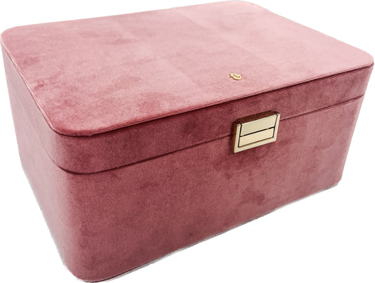 Rouge Velvet Desktop Jewelry Case