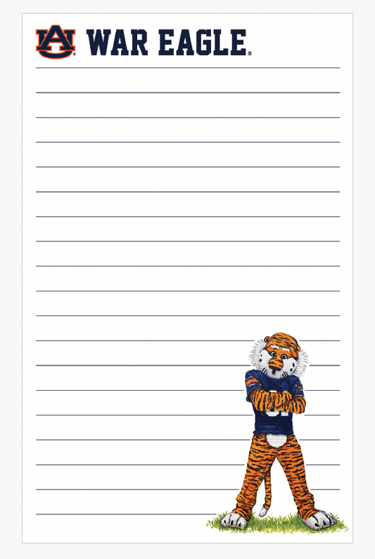 Notepad | Auburn Mascot