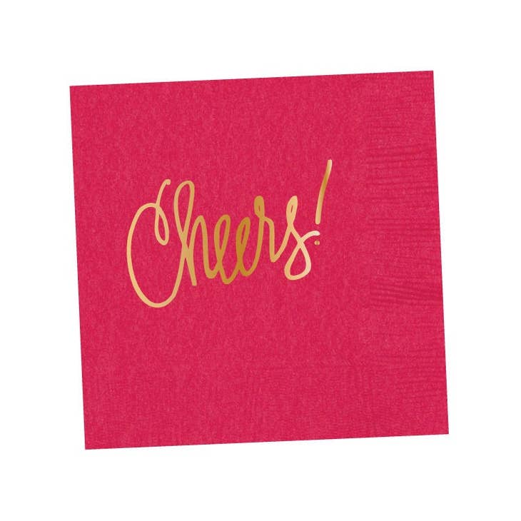 Cocktail Napkins | Cheers! (Assorted)
