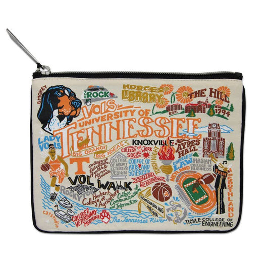 Tennessee, University of Collegiate Zip Pouch