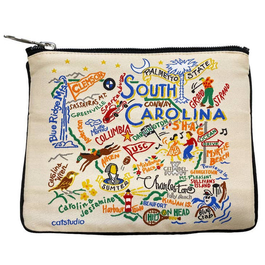 South Carolina Zip Pouch