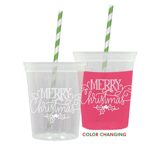 Merry Christmas! | Color Changing Cups