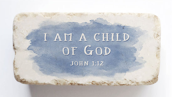 Half Stone - John 1:12 - Blue