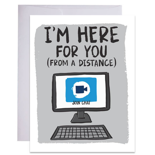 Zoom Here For You Card